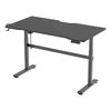 Žaidimų stalas Deltaco DT410 Gaming Desk, Motorizuotas, Reguliuojamo aukštis 730-1180mm, Juodas