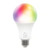 RGB LED lempos DELTACO SMART HOME E27, 3 vnt. pakuotė, WiFI 2.4GHz, 9W, 810lm, pritemdoma, 16m spalvų, 220-240V, baltos / SH-LE27RGB-3P