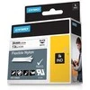 Rhino Professional, žymėjimo lankstaus nailono juosta, 24 mm, juodas tekstas ant baltos juostos, 3,5 m DYMO / 1734524