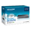 TP-Link 8 prievadų "Gigabit Easy Smart" komutatorius su 4 prievadų PoE (TL-SG108PE)