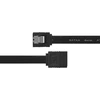 SATA kabelis DELTACO SATA 3.0, 0.3m, juodas / SATA-1000-K / 00200001