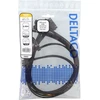 Skirstytuvas DELTACO skirtas PWM aušintuvams, 4-pin į 5x4-pin female, SATA / SSI-69