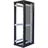 Spinta TOTEN System G, 19", 42U, 600x1000, perforuotos priekinės durys, perforuotos galinės durys, 800kg apkrova, juoda / 19-G6042PP
