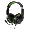 Stereo žaidimų ausinės DELTACO GAMING skirta XBOX Series X / S, 2m kabelis, 40mm, juodos/žalios spalvos / GAM-128