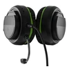 Stereo žaidimų ausinės DELTACO GAMING skirta XBOX Series X / S, 2m kabelis, 40mm, juodos/žalios spalvos / GAM-128