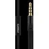 STREETZ ausinės, su mikrofonu, 3.5mm, juodos HL-W102