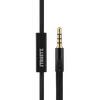 STREETZ Ausinės, su mikrofonu, 3.5mm, juodos HL-W100