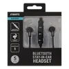 Streetz HL-598 Bluetooth belaidės ausinės su mikrofonu ir garso reguliavimu, juodos