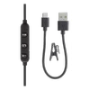 Streetz HL-598 Bluetooth belaidės ausinės su mikrofonu ir garso reguliavimu, juodos