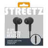 STREETZ BT 5, 10m, 16 Ω ausinės, juodos spalvos HL-BT301