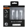 STREETZ į ausis įkišamos Lightning ausinės, Lightning jungtis, 10 mm , 32 &Om;, 20 Hz - 20 kHz, 1,2 m, baltos HL-390