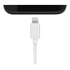 STREETZ į ausis įkišamos Lightning ausinės, Lightning jungtis, 10 mm , 32 &Om;, 20 Hz - 20 kHz, 1,2 m, baltos HL-390