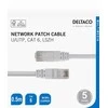 Tinklo kabelis DELTACO U/UTP Cat6, 0.5m, baltas / TP-60V-K / R00210001