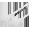 Tinklo kabelis DELTACO U/UTP Cat6, 15m, baltas / TP-615V-K / 00210005