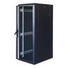 TOTEN System G, 19 colių spintelė, 32U, 600x1000, stiklo priekinės durys, perforatas/ 19-G6032GP