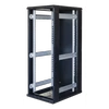 TOTEN System G, 19 colių spintelė, 32U, 600x1000, stiklo priekinės durys, metalo apdaila/ 19-G6032GM