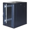 TOTEN System G, 19 "spintelė, 18U, 600x1000, stiklės priekinės durys, perforatas