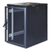 TOTEN System G, 19 "spintelė, 18U, 600x1000, stiklės priekinės durys, perforatas