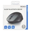 Tyli Bluetooth pelė DELTACO 800-1600 DPI, 4 mygtukai, pilka / MS-901