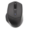 Tyli Bluetooth pelė DELTACO 800-1600 DPI, 4 mygtukai, pilka / MS-901