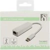 Adapteriai DELTACO 1xRJ45, 1xUSB 3.1, baltas/ USBC-GIGA1