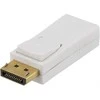 Deltaco DisplayPort į HDMI adapteris, baltas