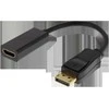 Adapteris DELTACO HDMI - DisplayPort, 4K UHD 60Hz, 0.2m, juodas / 00110022