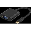 Adapteris DELTACO, juodas / USBC-1098