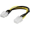 PCI-E 6-to-8 pin maitinimo adapteris