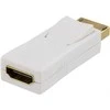 Deltaco DisplayPort į HDMI adapteris, baltas