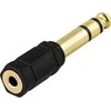 Adapteris DELTACO garso, 6.3mm M-3.5mm F stereo / AD-1-K