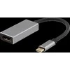Adapteris DELTACO USB-C-DisplayPort, 3840x2160, 60Hz / USBC-DP2