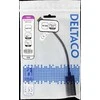 Adapteriai DELTACO DP prie HDMI, 3840x2160 prie 60Hz, 0,2m, juodas / DP-HDMI45