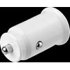 DELTACO 12/24 V USB įkroviklis su dvigubomis USB-A jungtimis, 2,4 A, 12 W, baltas USB-CAR125
