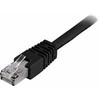 DELTACO F / UTP Cat6 patch kabelis, LSZH, 10m, 250MHz, juodas / STP-610S