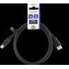 DELTACO HDMI kabelis, HDMI High Speed su Ethernet, 4K, 60Hz UHD, 19-pin ha-ha, 1m, juodas / HDMI-910