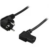 DELTACO kabelis, CEE 7/7 - IEC C13, 0,2m DEL-109B-20
