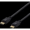 DELTACO „DisplayPort“ kabelis, 1,5 m, 4K UHD, DP 1.2, juodas DP-1015D