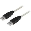 DELTACO USB 2.0 kabelis Type A - Type A 1.0m / USB2-7