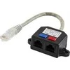 DELTACO Y tinklo kabelis, nuo 1xRJ45 ha iki 2xRJ45 ho, UTP Cat5 / 679-U