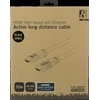 DELTACO actyvus HDMI kabelis, 4K, Ultra HD, 25m, juodas / HDMI-1250