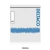 DELTACO F / UTP Cat6 patch kabelis, LSZH, 0,3 m, juodas STP-603S