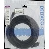 DELTACO High-Speed HDMI kabeliai, 7m, Ethernet, 4K UHD, Be ferito, juodas / HDMI-1060D