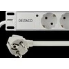 DELTACO Ilgiklis 8xCEE 7/4, 1xCEE 7/7, 19 "1U, 2m, baltas / GT-8529W