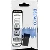DELTACO Cat6 "Keystone" jungtis, ekranuotas, 2xRJ45,, 180, Metalinis / MD-126