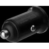 DELTACO USB automobilinis įkroviklis, 2x USB-A 18 W, greitas įkrovimas, viso 36 W juodas USB-CAR128