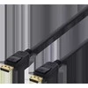 Bikuva.lt DisplayPort kabelis DELTACO 4K UHD, 21,6 Gb/s, 1m, juodas / DP-1010-K / 00110001
