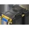 DVI-A - VGA adapteris DELTACO 1920x1200 60Hz, juodas / DVI-4-K / 00120001