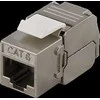 FTP Cat6" kabelių tinklo jungtis, apsaugota, 22-26AWG, "be įrankių" DELTACO / MD-108
