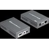 Deltacoimp HDMI adapteris DELTACO 70m, PoE, HDBase T, juodas / LKV375N / HDMI-273